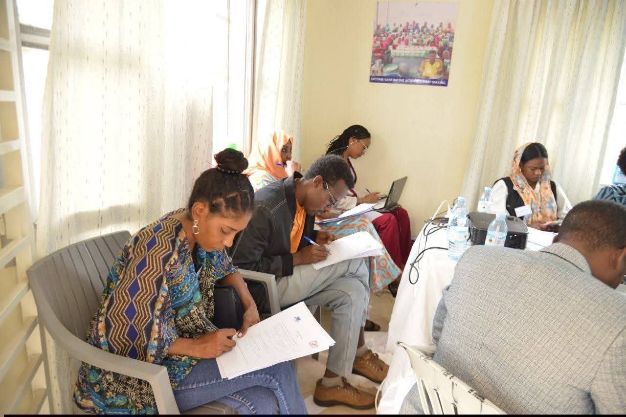 Community members participating in a NIA African Organization activity