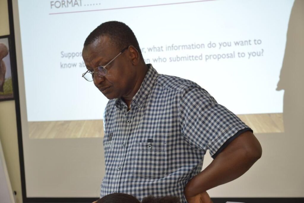 Participants at a Nia community session